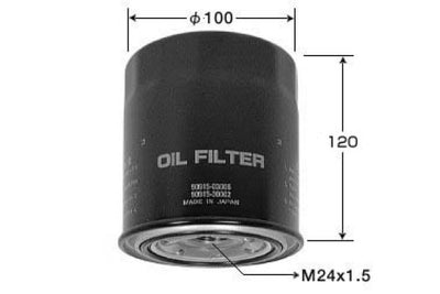 กรองน้ำมันเครื่อง FILTON, 90915-03006, FO-1640 (120115)