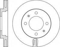 Rotor Disc, NIBK, 561436B, RN1826V, BENDIX (018924)