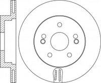จานโรเตอร์, NIBK, 584113N020, RN1654V, HYUNDAI (017474)