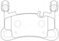 NIBK, Brake Pad, D2166-9410, PN0864, FMSI