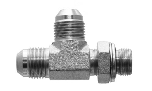 9158-20-20-20 - รันตี๋, 1-1/4" ตัวผู้ JIC x 1-1/4" ตัวผู้ JIC x 1-1/4" ตัวปรับ BSPP ตัวผู้ - อะแดปเตอร์ไฮดรอลิกเหล็ก (088994)