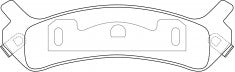 ผ้าเบรค NIBK DB1369 PN0959 BENDIX AUS (017526)