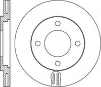 Rotor Disc, NIBK, 561302B, RN1824V, BENDIX (018965)