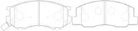 NIBK, Brake Pad, A-124K, PN1328, AKEBONO
