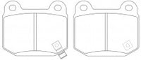 NIBK, Brake Pad, ASP961, PN0226, AKEBONO