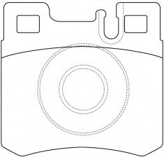 NIBK, Brake Pad, DB1321, PN0006, BENDIX AUS