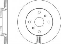 Rotor Disc, NIBK, 43512-10100, RN1115V, TOYOTA (018982)
