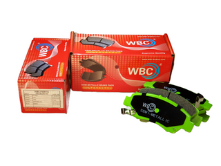 WBC Brake Pad, Semi-Metallic, D5073, 45022-S04-G00, Honda Civic
