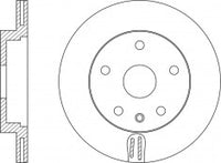Rotor Disc, NIBK, 1644230612, RN1538V, MERCEDES-BENZ (017934)