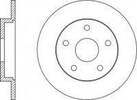 Rotor Disc, NIBK, 1 704 765, RN51002, FORD (017302)