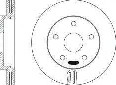 Rotor Disc, NIBK, 40206-JN02A, RN1419V, NISSAN (018348)