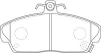 NIBK, Brake Pad, DB1360, PN8103, BENDIX AUS