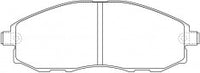 NIBK, Brake Pad, 572442B, PN0434, BENDIX EUR