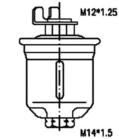 JS,, Petrol Filter (INJECTOR & CARBURETOR), 043-1008, FS3063, LEXUS