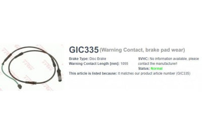 Wire-Sensor 34 35 6 791, BMW, 0, 961, BMW (078640)