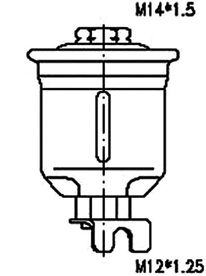 Petrol Filter (INJECTOR & CARBURETOR), JS, 043-1015, FS3065, TOYOTA (035683)