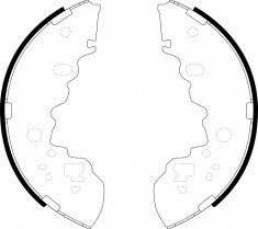NIBK, Brake Shoes, BS1863, FN3425, BENDIX AUS
