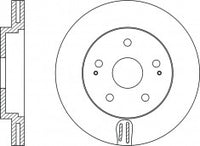 จานโรเตอร์, NIBK, 43512-05080, RN1318V, TOYOTA (018866)