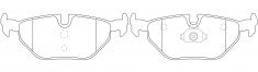 ผ้าเบรค NIBK DB1132 PN0014 BENDIX (009954)