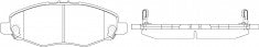 NIBK, Brake Pad, DB1751, PN1831, BENDIX AUS
