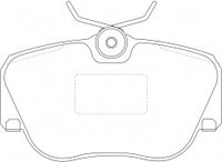 NIBK, Brake Pad, DB1256, PN0004, BENDIX AUS