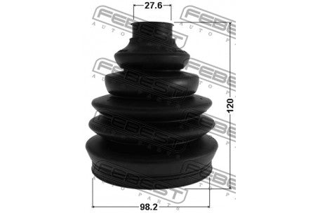 Drive Shaft Boot, FEBEST, 1 446 293, 1717P-A6, AUDI (062475)