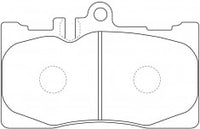 ผ้าเบรค NIBK, A-652K, PN1455, AKEBONO (018914)