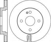 Rotor Disc, NIBK, D651-33-251, RN1903V, MAZDA (018040)