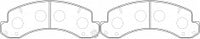 NIBK, Brake Pad, A-627WK, PN1441, AKEBONO
