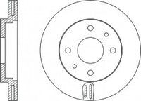 Rotor Disc, NIBK, 561457B, RN1334, BENDIX (018238)