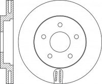 Rotor Disc, NIBK, 40206-1TT0A, RN1883V, NISSAN (018511)