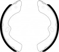 NIBK, Brake Shoes, NN-2062, FN4451, AKEBONO