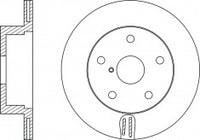 จานโรเตอร์, NIBK, 26700-AE080, RN1508V, SUBARU (018747)