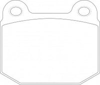 NIBK, Performance Brake Pads, ASP961, , AKEBONO