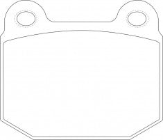 NIBK, Performance Brake Pads, ASP961, , AKEBONO