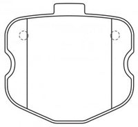 NIBK, Brake Pad, DB2009, PN0523, BENDIX AUS