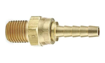 B-103-12-12 | ข้อต่อทองเหลือง 3/4" แบบเกลียว x 3/4" ตัวผู้ NPTF แบบหมุนได้ (092505)