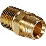 B-176-08-08 | ทองเหลือง 1/2" NPSM เกลียวนอก x 1/2" เกลียวนอก NPSM Ballseat (092602)