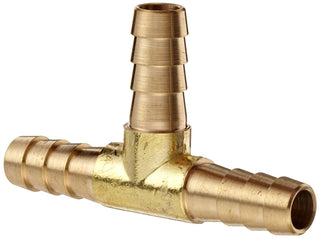 B-179-05-05 | Brass 5/16" Hose Barb Mender Tee (092618)