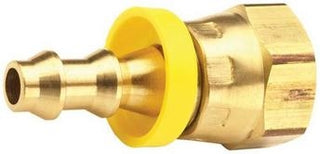 B-280-04-02C | ข้อต่อท่อทองเหลือง 1/4" x ปะเก็น NPSM ตัวเมีย 1/8" (092735)