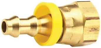 B-280-04-02C | ข้อต่อท่อทองเหลือง 1/4" x ปะเก็น NPSM ตัวเมีย 1/8" (092735)