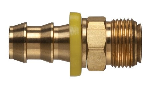 B-290-04-03 | ข้อต่อทองเหลือง 1/4" x 3/16" แกนหมุนหัวงอแบบคว่ำ (092764)