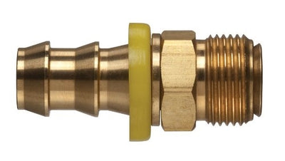 B-290-04-04 | ข้อต่อทองเหลือง 1/4" x 1/4" แกนหมุนหัวงอคว่ำ (092765)