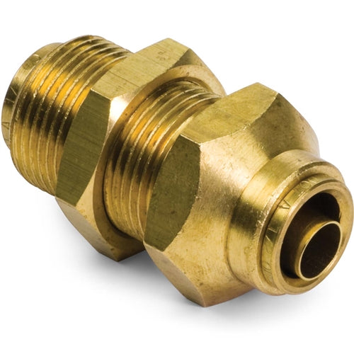 B-31182-04-04 | ข้อต่อท่อกั้นแบบกดเข้าทองเหลือง 1/4" (092928)