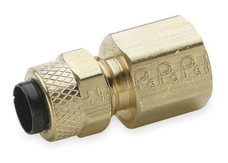 B-31266-05-02 | Brass 5/16" Poly-Tube x 1/8" Female NPTF (092964)