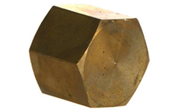 B-3129-12 - ฝาท่อทองเหลือง, 3/4" NPTF ข้อต่อทองเหลือง (082354)