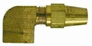 B-31370-10-08 | Brass 5/8" Air Brake x 1/2" Female NPTF 90Â° Elbow (092443)