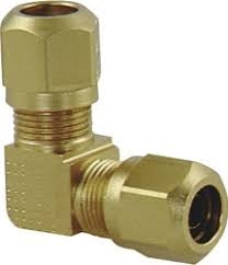 B-31465-08-08 | ข้อต่อทองเหลือง 1/2" x 1/2" ข้อต่อลมเบรก 90° ข้องอ (092275)