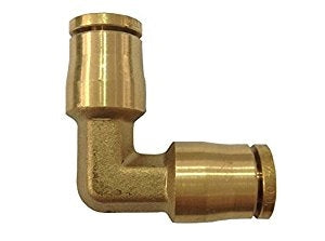 B-31865-08-08 | Brass 1/2" Push-In Air Brake 90Â° Elbow (093011)