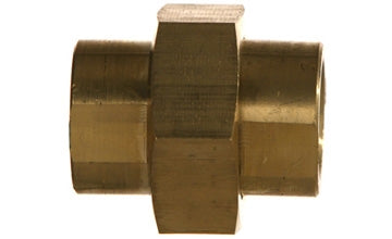 B-3250-02-02 - 1/8" NPTF Pipe Female Union Brass Fittings (082404)